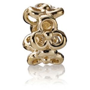 Retired PANDORA 14k G Trinity Spacer(Never Used)